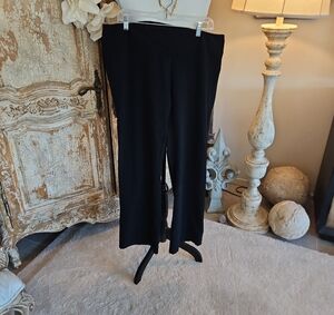 torrid Black Wide-Leg Ponte Pants